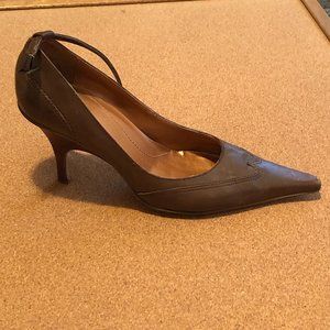 Bronx high heel tan shoe size 11